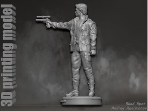 TERMINATOR 1 in 2 Model Cetak 3D