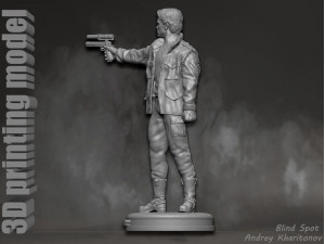 TERMINATOR 1 in 2 Model Cetak 3D