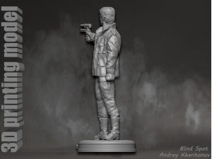 TERMINATOR 1 in 2 Model Cetak 3D