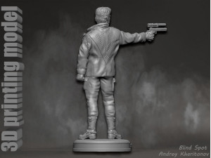 TERMINATOR 1 in 2 Model Cetak 3D