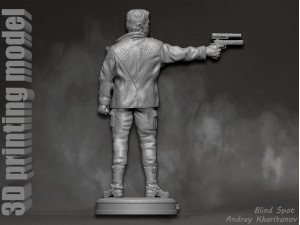 TERMINATOR 1 in 2 Model Cetak 3D