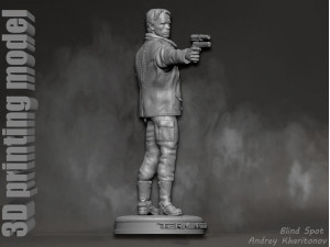 TERMINATOR 1 in 2 Model Cetak 3D