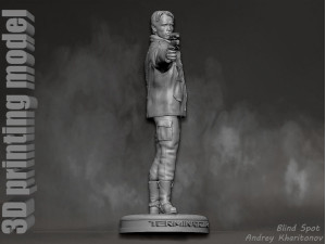 TERMINATOR 1 in 2 Model Cetak 3D