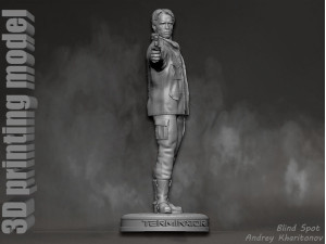 TERMINATOR 1 in 2 Model Cetak 3D