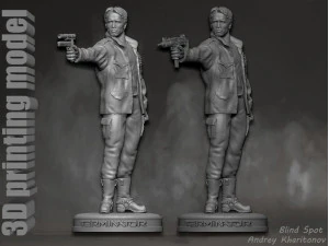 TERMINATOR 1 in 2 3D Print Model