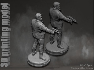 TERMINATOR 1 in 2 Model Cetak 3D