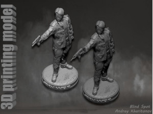 TERMINATOR 1 in 2 Model Cetak 3D