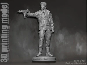 TERMINATOR 1 in 2 3D Print Model