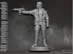 TERMINATOR 1 in 2 3D Print Model