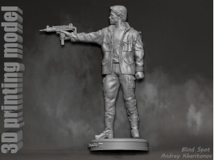 TERMINATOR 1 in 2 Model Cetak 3D