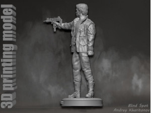 TERMINATOR 1 in 2 Model Cetak 3D
