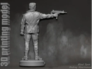 TERMINATOR 1 in 2 3D Print Model