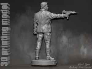 TERMINATOR 1 in 2 Model Cetak 3D