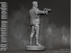 TERMINATOR 1 in 2 Model Cetak 3D