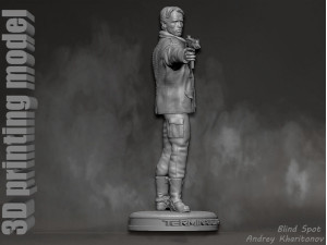 TERMINATOR 1 in 2 Model Cetak 3D
