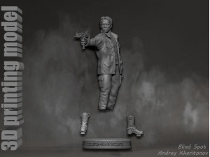 TERMINATOR 1 in 2 Model Cetak 3D