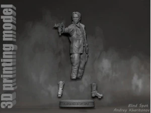 TERMINATOR 1 in 2 3D Print Model
