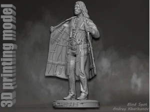 Machete 3D Print Model