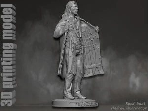 Machete 3D Print Model