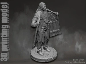 Machete 3D Print Model