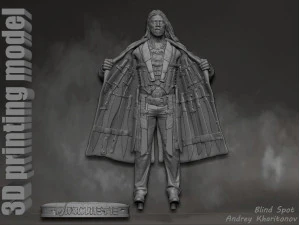 Machete 3D Print Model