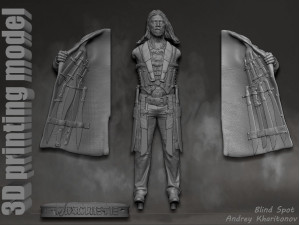 Machete Model do druku 3D
