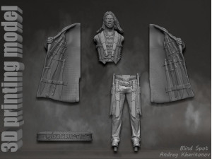 Machete Model do druku 3D