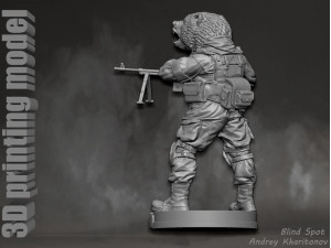 Russian bear Modelo de impresión 3D