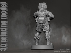 Russian bear Modelo de impresión 3D