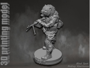 Russian bear Modelo de impresión 3D