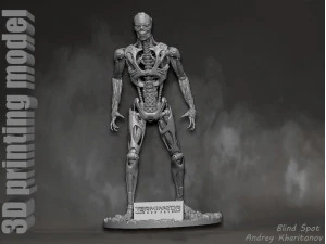 TERMINATOR REV9 3D Print Model