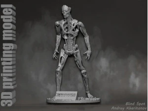 TERMINATOR REV9 3D Print Model