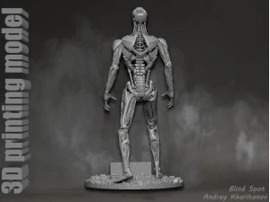 TERMINATOR REV9 3D Print Model