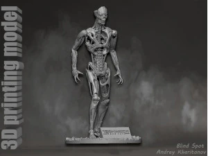TERMINATOR REV9 3D Print Model