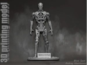 TERMINATOR REV9 3D Print Model