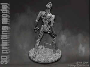 TERMINATOR REV9 3D Print Model