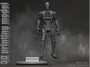 TERMINATOR REV9 3D Print Model