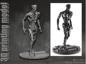 TERMINATOR REV9 3D Print Model