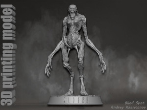 Alien Resurrection 3Dプリントモデル