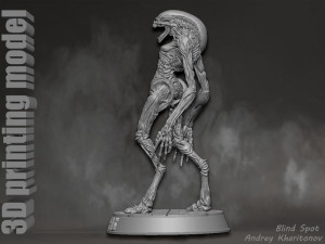 Alien Resurrection 3D 프린트 모델