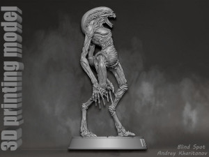 Alien Resurrection 3D 프린트 모델