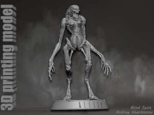Alien Resurrection 3D 프린트 모델