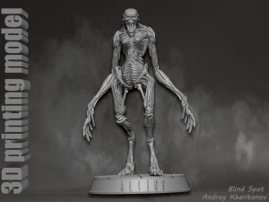 Alien Resurrection 3D 프린트 모델