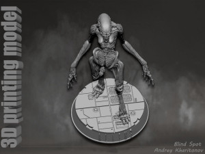 Alien Resurrection 3D 프린트 모델
