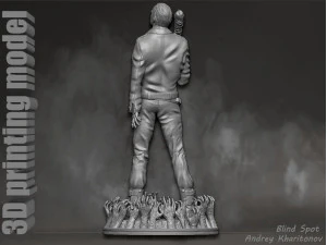 The Walking dead Negan 3D Print Model