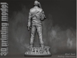 The Walking dead Negan Modelo de Impressão 3D