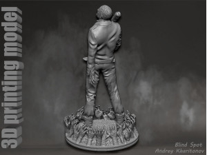 The Walking dead Negan Modelo de Impressão 3D