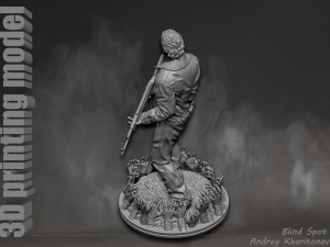 The Walking dead Rick Grimes Modèles 3D en vedette