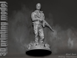 The Walking dead Rick Grimes Modèles 3D en vedette