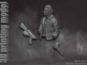 The Walking dead Rick Grimes Modèles 3D en vedette